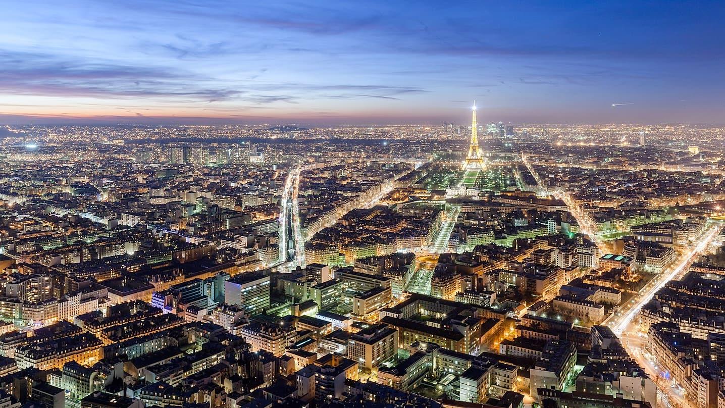 Paris at night
